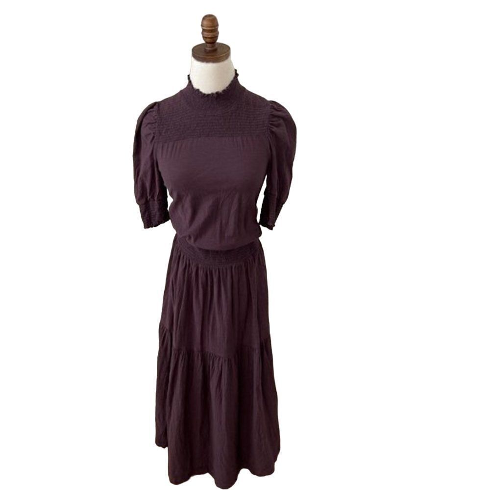 Nation LTD Plum Midi Dress